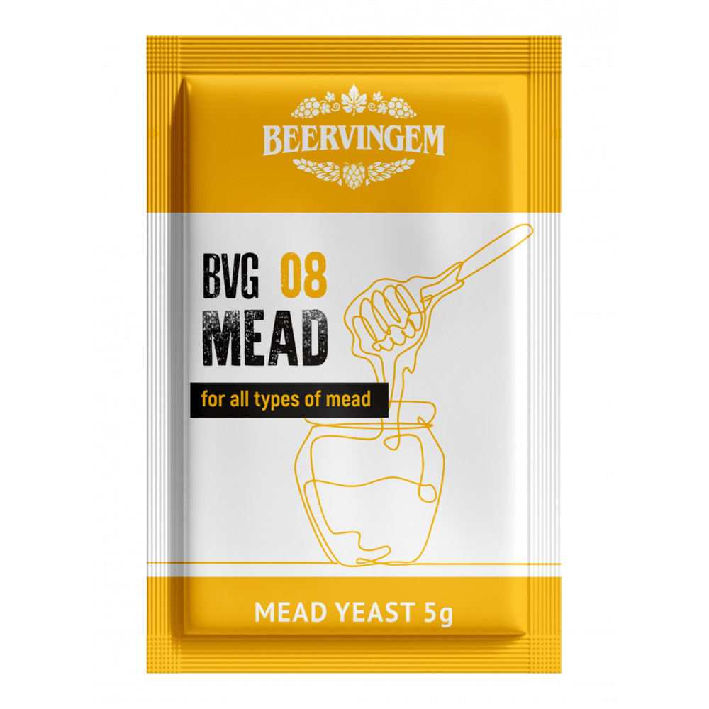 Дрожжи для медовухи Beervingem "Mead BVG-08" (5 гр)