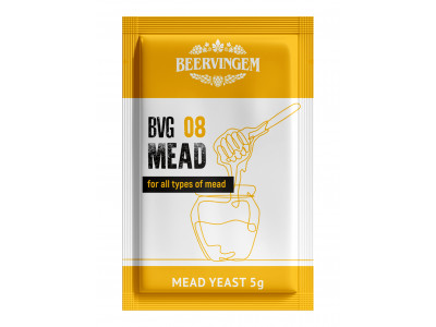 Дрожжи для медовухи Beervingem "Mead BVG-08" (5 гр)