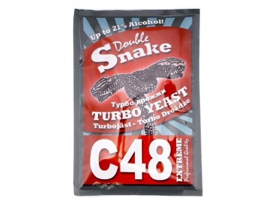 Турбо дрожжи Double Snake С48 (130 гр)